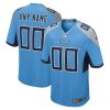 Tennessee Titans Nike Alternate Custom Game Jersey – Light Blue