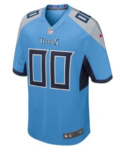 Alternative view of Tennessee Titans Nike Alternate Custom Game Jersey – Light Blue