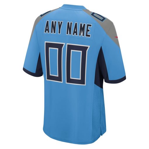 Tennessee Titans Nike Alternate Custom Game Jersey – Light Blue - Image 3