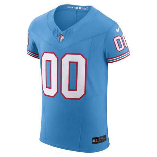 Tennessee Titans Nike Vapor F.U.S.E. Elite Custom Jersey – Light Blue - Image 2