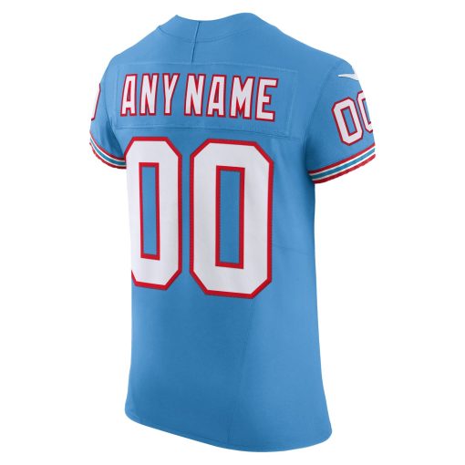 Tennessee Titans Nike Vapor F.U.S.E. Elite Custom Jersey – Light Blue - Image 3
