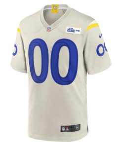 Alternative view of Nike Los Angeles Rams Custom Game Jersey – Bone