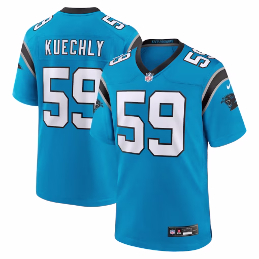 Luke Kuechly Carolina Panthers Nike Retired Player Game Jersey – Blue