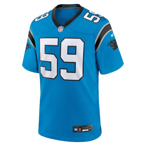 Luke Kuechly Carolina Panthers Nike Retired Player Game Jersey – Blue - Image 2