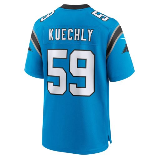 Luke Kuechly Carolina Panthers Nike Retired Player Game Jersey – Blue - Image 3