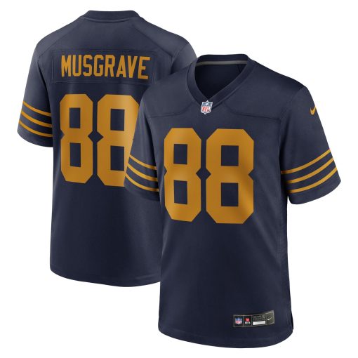 Luke Musgrave Green Bay Packers Nike The 1923 Classic Game Jersey – Navy