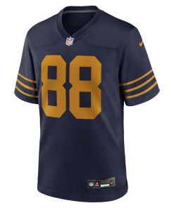 Alternative view of Luke Musgrave Green Bay Packers Nike The 1923 Classic Game Jersey – Navy