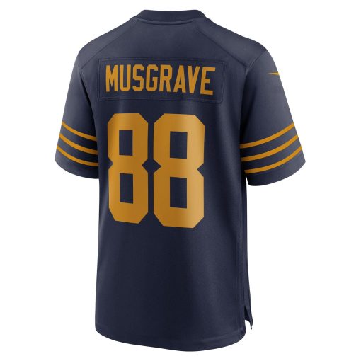 Luke Musgrave Green Bay Packers Nike The 1923 Classic Game Jersey – Navy - Image 3