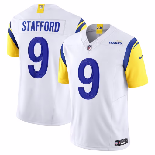 Matthew Stafford Los Angeles Rams Nike Vapor F.U.S.E. Limited Jersey – White