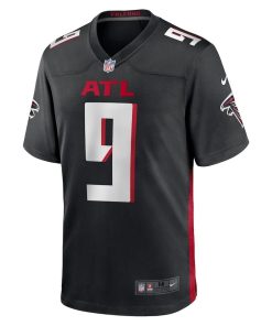 Alternative view of Michael Penix Jr. Atlanta Falcons Nike Player Game Jersey – Black
