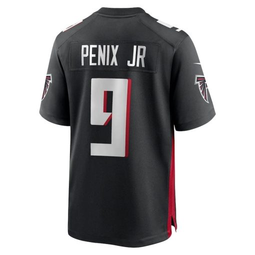 Michael Penix Jr. Atlanta Falcons Nike Player Game Jersey – Black - Image 3