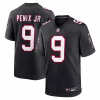 Michael Penix Jr. Atlanta Falcons Nike Throwback Game Jersey – Black