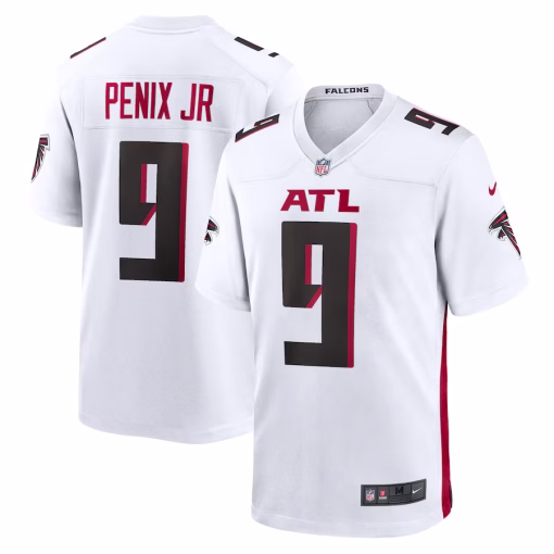 Michael Penix Jr. Atlanta Falcons Nike Game Jersey – White