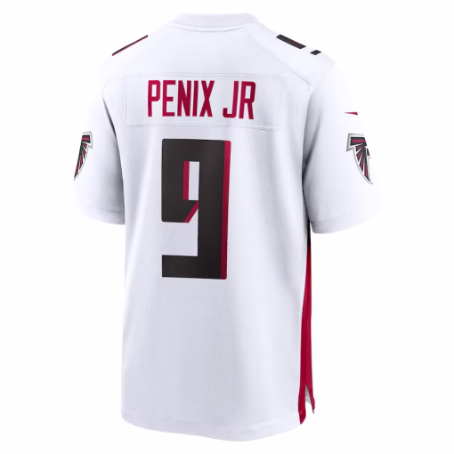 Michael Penix Jr. Atlanta Falcons Nike Game Jersey – White - Image 3