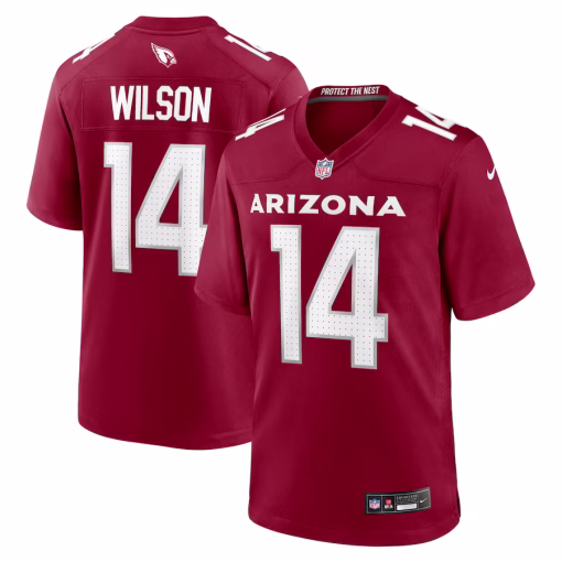 Michael Wilson Arizona Cardinals Nike Team Game Jersey – Cardinal
