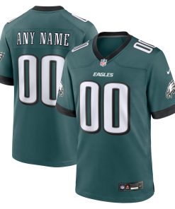 Philadelphia Eagles Nike Custom Game Jersey – Midnight Green