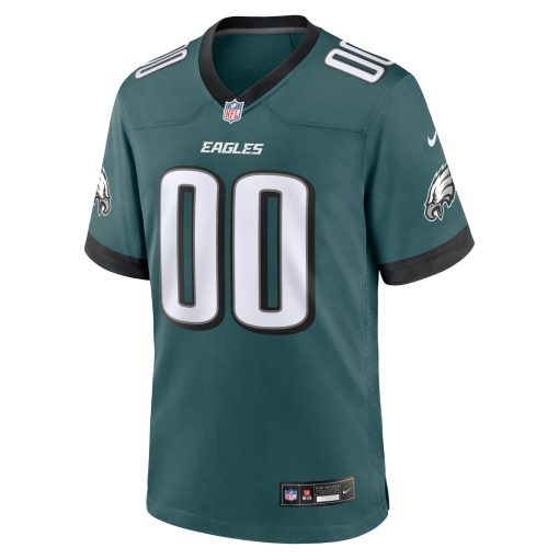 Philadelphia Eagles Nike Custom Game Jersey – Midnight Green - Image 2