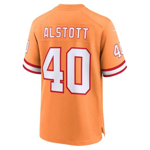 Mike Alstott  Tampa Bay Buccaneers Nike 50th Season Game Jersey – Creamsicle - Image 3