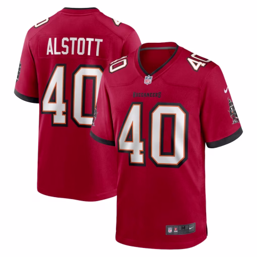 Mike Alstott Tampa Bay Buccaneers Nike Retired Player Game Jersey – Red