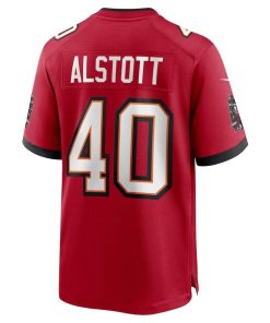Alternative view of Mike Alstott Tampa Bay Buccaneers Nike Retired Player Game Jersey – Red