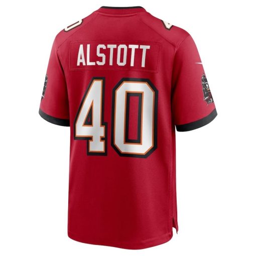 Mike Alstott Tampa Bay Buccaneers Nike Retired Player Game Jersey – Red - Image 2