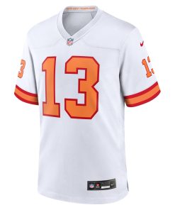 Alternative view of Mike Evans ’76 Tampa Bay Buccaneers Nike  Game Jersey – White