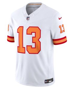 Alternative view of Mike Evans ’76 Tampa Bay Buccaneers Nike  Vapor F.U.S.E. Player Limited Jersey – White