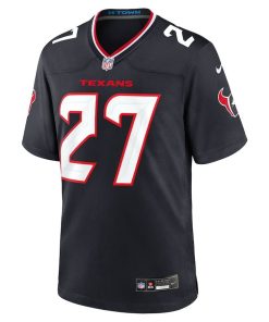 Alternative view of Myles Bryant Houston Texans Nike Team Game Jersey – Navy