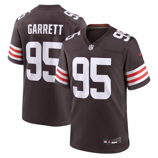 Myles Garrett Cleveland Browns Nike Team Game Jersey – Brown