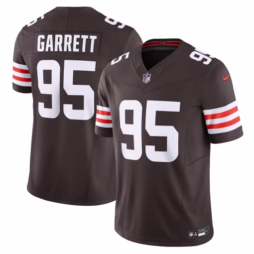Myles Garrett Cleveland Browns Nike Vapor F.U.S.E. Limited Jersey – Brown