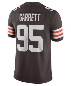 Alternative view of Myles Garrett Cleveland Browns Nike Vapor Limited Jersey – Brown