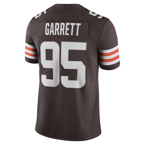 Myles Garrett Cleveland Browns Nike Vapor Limited Jersey – Brown - Image 2