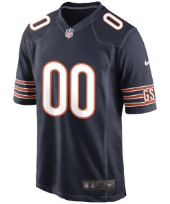 Alternative view of Chicago Bears Nike Custom Game Jersey – Navy