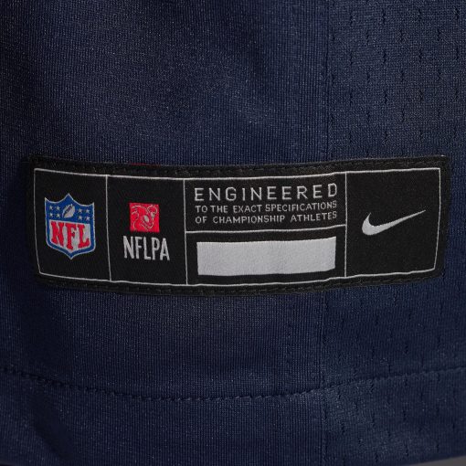 Chicago Bears Nike Custom Game Jersey – Navy - Image 6