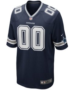 Alternative view of Dallas Cowboys Nike Custom Game Jersey – Navy