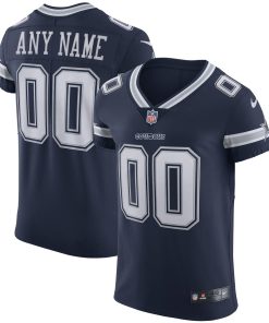 Dallas Cowboys Nike Vapor Elite Custom Jersey – Navy
