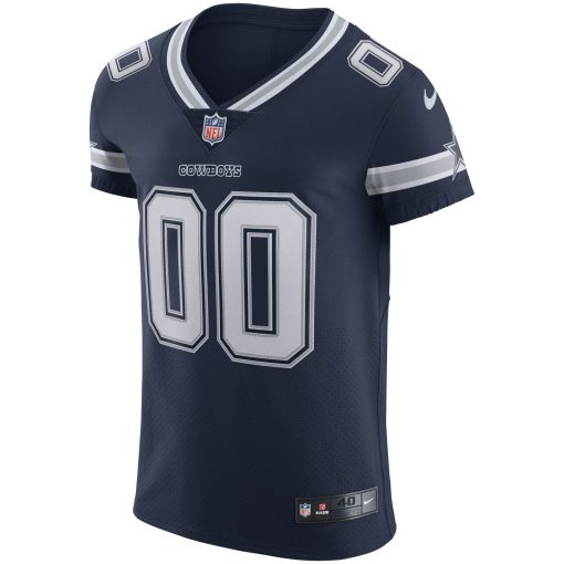 Dallas Cowboys Nike Vapor Elite Custom Jersey – Navy - Image 2