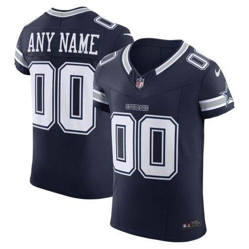 Dallas Cowboys Nike Vapor F.U.S.E. Elite Custom Jersey – Navy