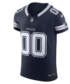 Alternative view of Dallas Cowboys Nike Vapor F.U.S.E. Elite Custom Jersey – Navy