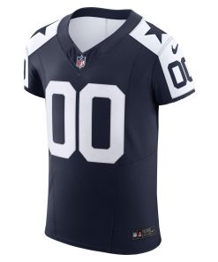 Alternative view of Dallas Cowboys Nike Vapor F.U.S.E. Elite Custom Jersey – Navy