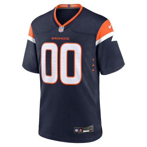Denver Broncos Nike Alternate Mile High Collection Custom Game Jersey – Navy - Image 2
