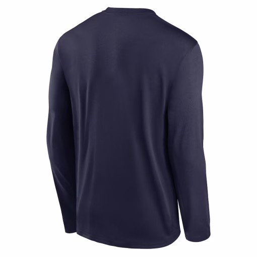 Denver Broncos Nike Legend Icon Long Sleeve T-Shirt – Navy - Image 3
