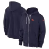 Denver Broncos Nike Sideline Performance Full-Zip Hoodie Jacket – Navy
