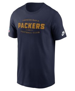 Alternative view of Green Bay Packers Nike The 1923 Classic Sideline Dri-FIT T-Shirt – Navy