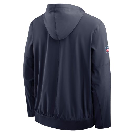 Green Bay Packers Nike The 1923 Classic Sideline Half-Zip Anorak Jacket – Navy - Image 5