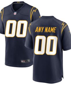 Los Angeles Chargers Nike Alternate Custom Game Jersey – Navy