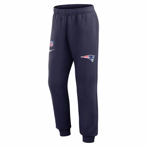 New England Patriots Nike 2023 Sideline Club Jogger Pants – Navy - Image 2