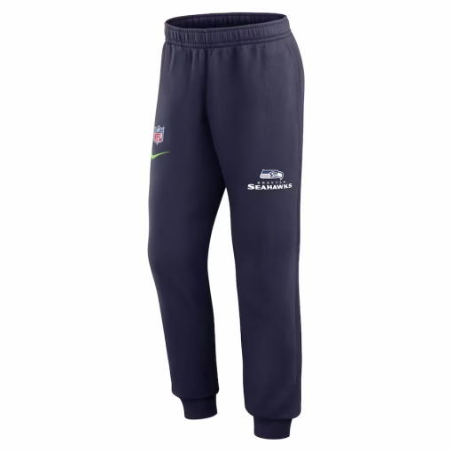 Seattle Seahawks Nike 2023 Sideline Club Jogger Pants – Navy - Image 2