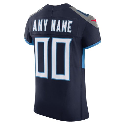 Tennessee Titans Nike  Vapor F.U.S.E. Elite Custom Jersey – Navy - Image 3