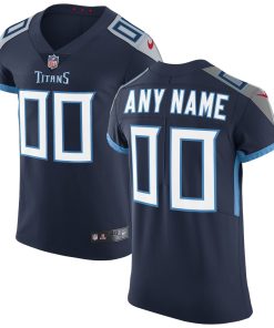 Tennessee Titans Nike Vapor Untouchable Custom Elite Jersey – Navy